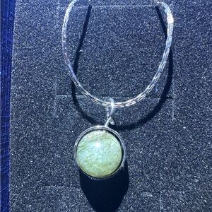 Moonstone Silver Necklace